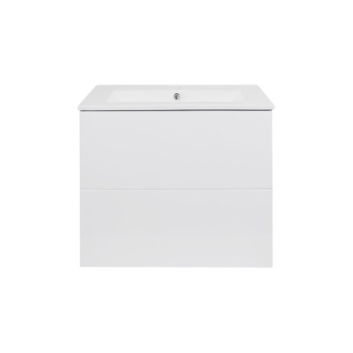 Комплект Qtap Tern 600х580х437 White тумба підвісна + раковина урізна QT1772TPL6013060CW