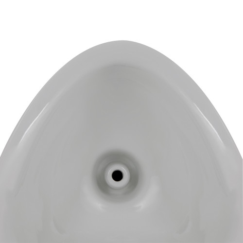 Пісуар підвісний Qtap Crow з краном-дозатором 390х330х660 White QT0588112HW