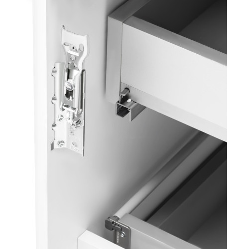 Комплект Qtap Albatross 710х725х460 White тумба підвісна + раковина урізна  QT0172TP700D3070CW