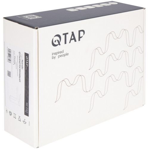 Змішувач для раковини низький Qtap Nando  QTNAN270CRM48649 Chrome