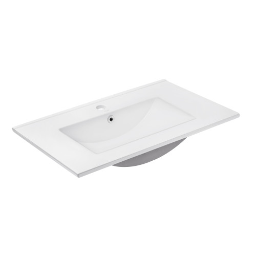 Комплект Qtap Scorpio 710х825х460 Graphite тумба підлогова + раковина урізна QT1471TNВ7023070CG
