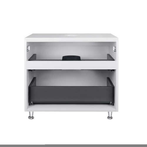 Тумба підлогова Qtap Tern 800х616х469 White зі стільницею QT1780TNL801W