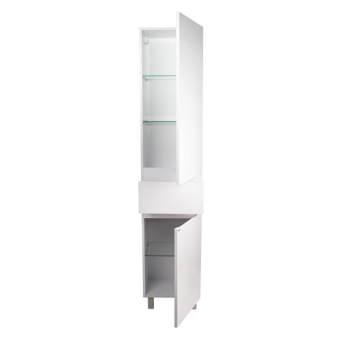 Пенал підлоговий Qtap Albatross 400х1900х305 White QT0175PN1900DRW