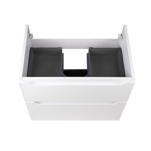 Комплект Qtap Scorpio 710х585х460 White тумба підвісна + раковина урізна QT1472TPВ7013070CW