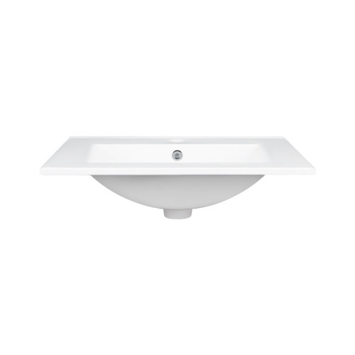 Комплект Qtap Tern 600х580х437 Matt black тумба підвісна + раковина урізна QT1772TPL6023060CMB