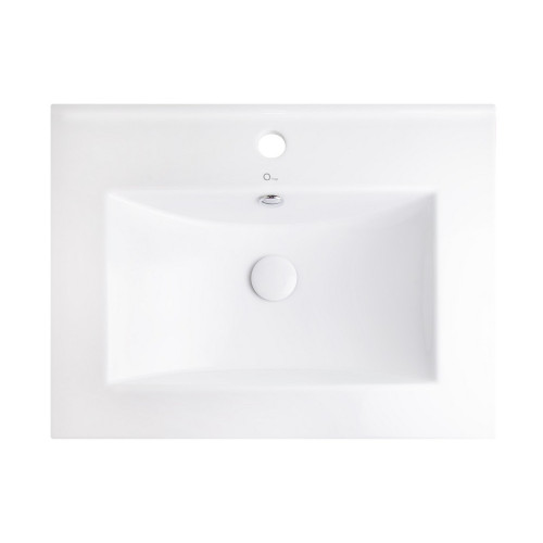 Комплект Qtap Albatross 605х725х460 White тумба підвісна +  раковина урізна QT0172TP600D3060CW