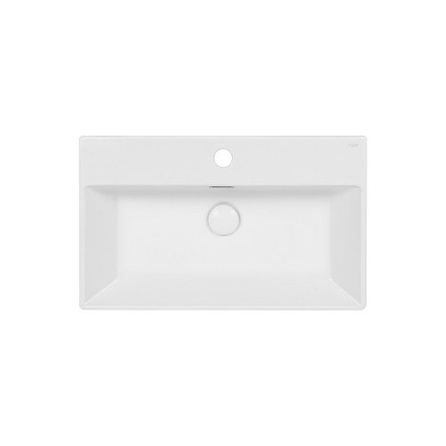 Раковина Qtap Nando K 600х355х125 White з донним клапаном QT12117060KW Раковина Qtap Nando K 600х355х125 White з донним клапаном QT12117060KW