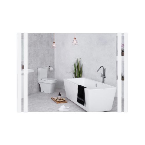 Дзеркало Qtap Mideya Classic 500х700 з LED-підсвічуванням кнопковий перемикач, Reverse QT2078250640W Дзеркало Qtap Mideya Classic 500х700 з LED-підсвічуванням кнопковий перемикач, Reverse QT2078250640W