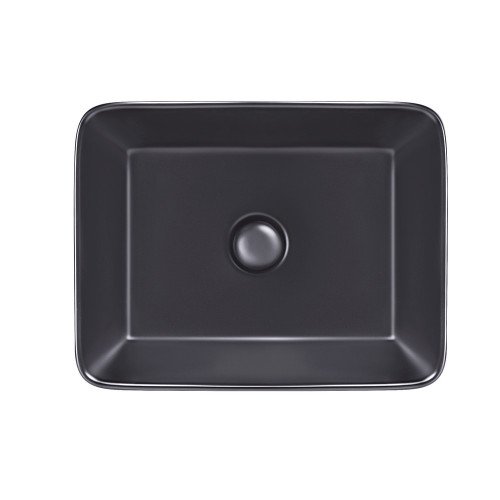 Раковина-чаша Qtap Tern 480х370х135 Matt black с донным клапаном QT172074MBMB Раковина-чаша Qtap Tern 480х370х135 Matt black с донным клапаном QT172074MBMB