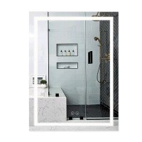 Дзеркало Qtap Mideya (DC-F937) 600х800 з LED-підсвічуванням Touch, з антизапотіванням QT2078F937W
