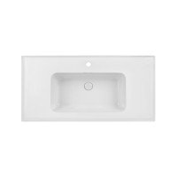 Раковина Qtap Albatross A 1000х500х230 White з донним клапаном QT01115100AW Раковина Qtap Albatross A 1000х500х230 White з донним клапаном QT01115100AW
