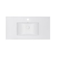 Раковина Qtap Albatross E 900х460х180 White с донным клапаном QT01119090EW Раковина Qtap Albatross E 900х460х180 White с донным клапаном QT01119090EW