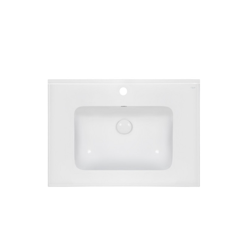 Раковина Qtap Albatross E49 700х490х200 White з донним клапаном QT01119070E49W
