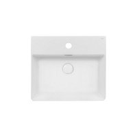 Раковина Qtap Nando C 500х420х125 White с донным клапаном QT12117050CW