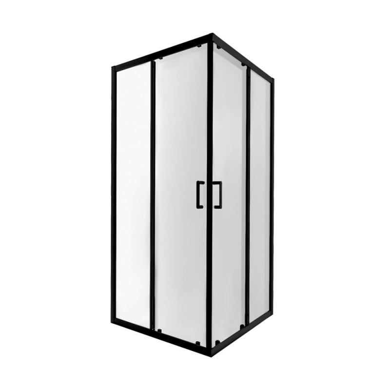 Душова кабіна Qtap Taurus BLA1099SC6 89х89 см, скло Clear 6 мм, покриття CalcLess, без піддона