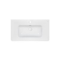 Раковина Qtap Albatross 9H 800х460х180 White з донним клапаном QT01119080HW Раковина Qtap Albatross 9H 800х460х180 White з донним клапаном QT01119080HW