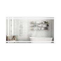Дзеркало Qtap Mideya Classic 1400х700 з LED-підсвічуванням кнопковий перемикач, QT2078250378W Дзеркало Qtap Mideya Classic 1400х700 з LED-підсвічуванням кнопковий перемикач, QT2078250378W