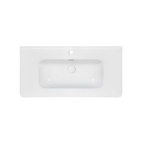 Раковина Qtap Albatross 9H 1000х460х180 White з донним клапаном QT01119100HW Раковина Qtap Albatross 9H 1000х460х180 White з донним клапаном QT01119100HW