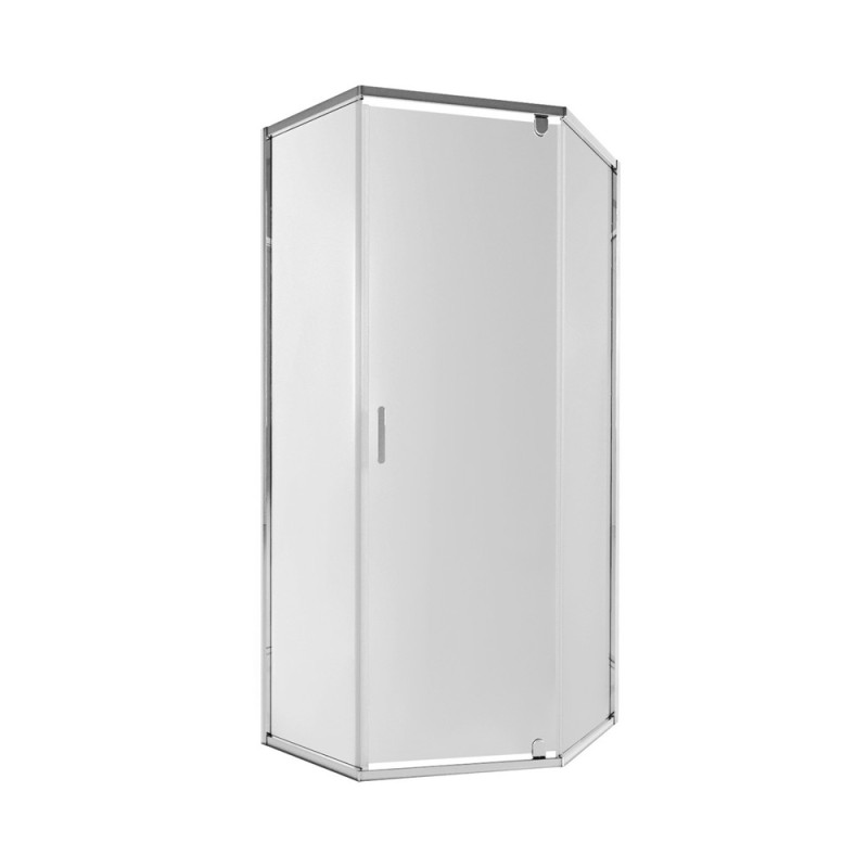 Душова кабіна Qtap Scorpio CRM10995-AC6 89х89 см, скло Clear 6 мм, CalcLess, без піддона