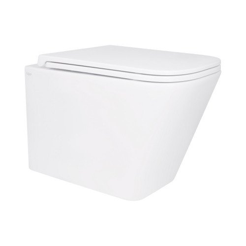Унитаз подвесной Qtap Tern безободковый с сиденьем Soft-close QT1733052ERW