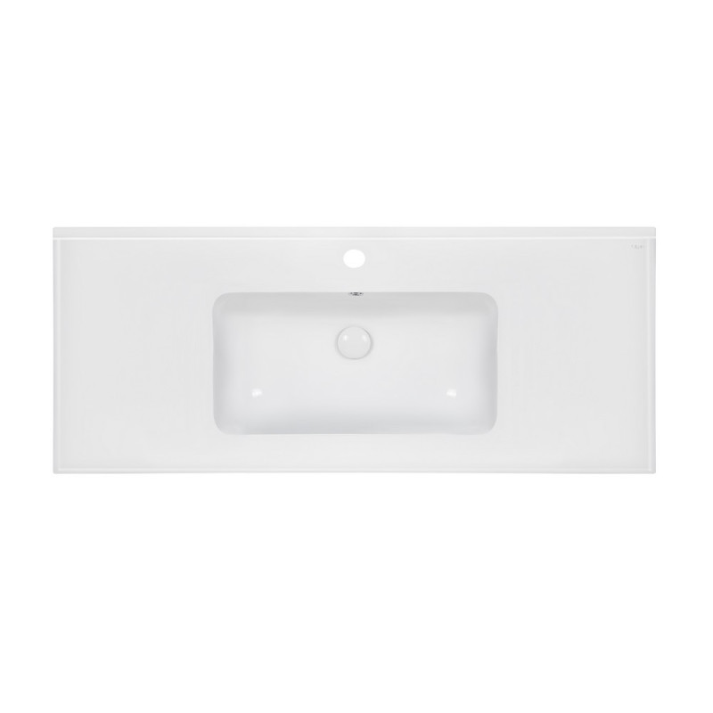 Раковина Qtap Albatross E49 1200х490х200 White з донним клапаном QT01119120E49W