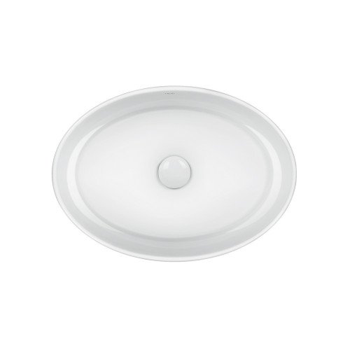 Раковина-чаша Qtap Kolibri 500x360x140 White с донным клапаном QT10113054W