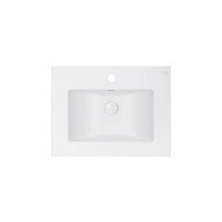 Раковина Qtap Albatross E 600х460х180 White з донним клапаном QT01119060EW Раковина Qtap Albatross E 600х460х180 White з донним клапаном QT01119060EW