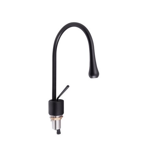 Смеситель для раковины Qtap Virgo с поворотным изливом QTVIR1066103B Black Matt Смеситель для раковины Qtap Virgo с поворотным изливом QTVIR1066103B Black Matt