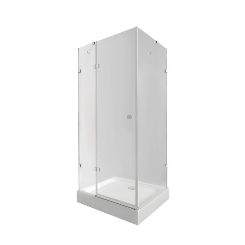 Набір Qtap душова кабіна Capricorn CRM1011SC6 Clear 2020x1000x1000 мм + піддон Tern 301112 100x100x12 см з сифоном Набір Qtap душова кабіна Capricorn CRM1011SC6 Clear 2020x1000x1000 мм + піддон Tern 301112 100x100x12 см з сифоном