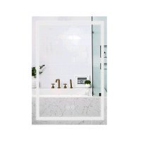 Дзеркало Qtap Mideya (DC-F936) 500х800 з LED-підсвічуванням Touch, з антизапотіванням QT2078F936W