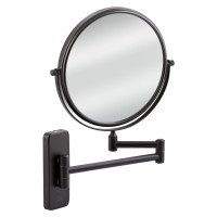Косметичне дзеркало Qtap Liberty настінне D 200 мм QTLIBBLM1147 Black Косметичне дзеркало Qtap Liberty настінне D 200 мм QTLIBBLM1147 Black