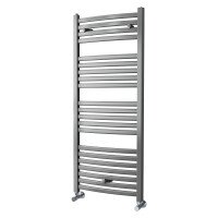 Сушарка рушників водяна Qtap Dias (SIL) P21 1200x500 HY