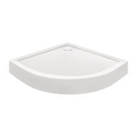 Душовий піддон Qtap Robin 308812W 80x80x12 см + сифон