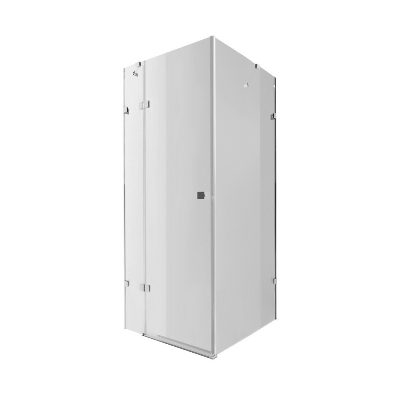 Душова кабіна Qtap CAPRICORN CRM1099SC6 89х89 см, скло Clear 6 мм, CalcLess, без піддона