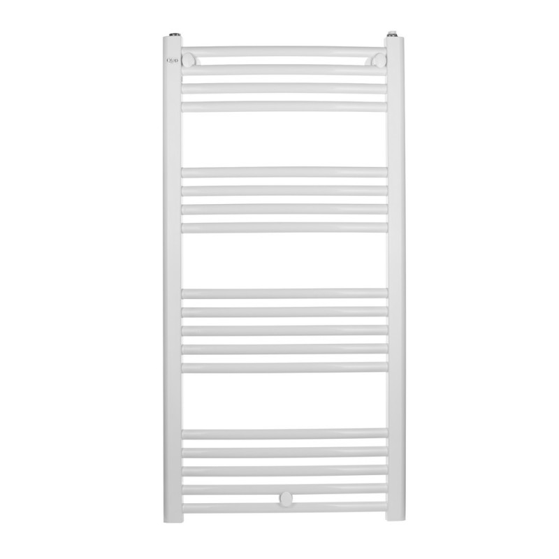 Сушарка рушників водяна Qtap Evia (WHI) P18 1000x500 HY