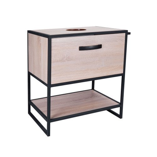 Тумба напольная Qtap Taurus 600х616х469 Whitish oak со столешницей QT2480TNT63WO Тумба напольная Qtap Taurus 600х616х469 Whitish oak со столешницей QT2480TNT63WO