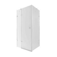 Душова кабіна Qtap Capricorn CRM1018RC6 97х77 см, скло Clear 6 мм, CalcLess, без піддона Душова кабіна Qtap Capricorn CRM1018RC6 97х77 см, скло Clear 6 мм, CalcLess, без піддона