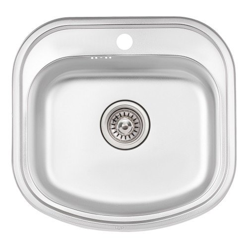 Кухонная мойка Qtap 4947 Satin 0,8 мм (QT4947SAT08)