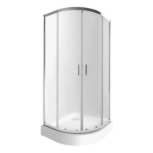 Набір Qtap душова кабіна Taurus CRM1011AC6 Clear + піддон Uniarc 301115 Набір Qtap душова кабіна Taurus CRM1011AC6 Clear + піддон Uniarc 301115