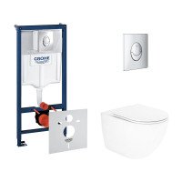 Набір інсталяція 4 в 1 Grohe Rapid SL 38721001 + унітаз з сидінням Qtap Robin QT13332141ERW Набір інсталяція 4 в 1 Grohe Rapid SL 38721001 + унітаз з сидінням Qtap Robin QT13332141ERW