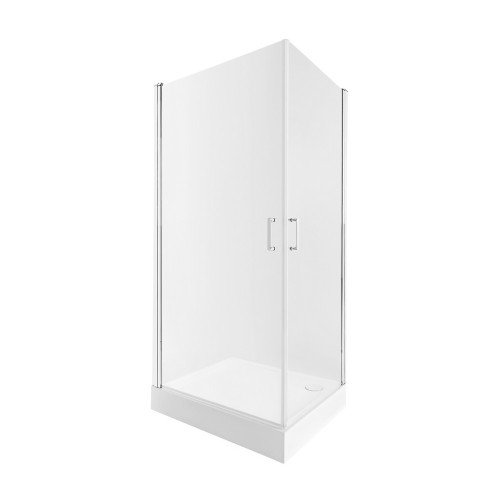 Набор Qtap душевая кабина Gemini CRM1018RC6 Clear 2020x1000x800 мм + поддон Tern 301812C 100x80x12 см с сифоном Набор Qtap душевая кабина Gemini CRM1018RC6 Clear 2020x1000x800 мм + поддон Tern 301812C 100x80x12 см с сифоном