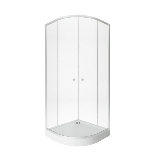Набір Qtap душова кабіна Presto New CRM1088AC5 Clear 2020х800х800 мм + піддон Robin 308812C 80x80x12 см з сифоном Набір Qtap душова кабіна Presto New CRM1088AC5 Clear 2020х800х800 мм + піддон Robin 308812C 80x80x12 см з сифоном