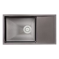 Кухонна мийка Qtap D7844BL 2.7/1.0 мм Black (QTD7844BLPVD12) Кухонна мийка Qtap D7844BL 2.7/1.0 мм Black (QTD7844BLPVD12)