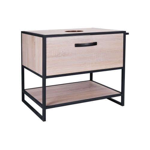 Тумба напольная Qtap Taurus 800х616х469 Whitish oak со столешницей QT2480TNT83WO Тумба напольная Qtap Taurus 800х616х469 Whitish oak со столешницей QT2480TNT83WO