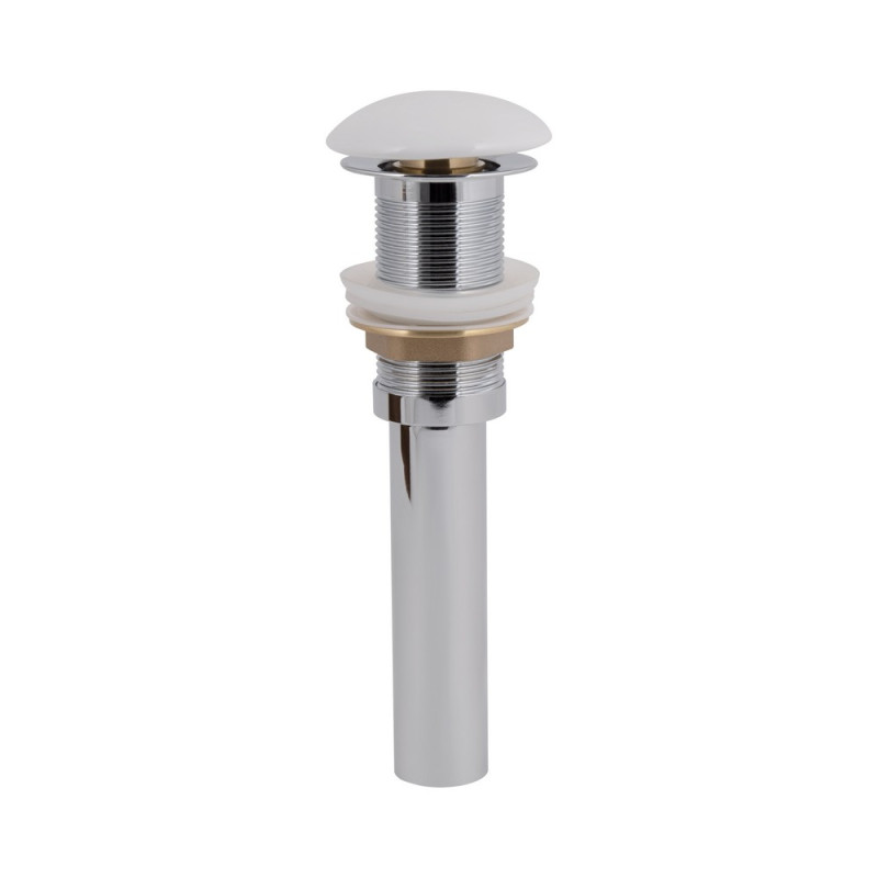 Донный клапан для раковины Qtap PU02 70х70х227.5 White