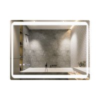 Зеркало Qtap Mideya 800х600 с LED-подсветкой Touch, с антизапотеванием QT2078NCF8060W Зеркало Qtap Mideya 800х600 с LED-подсветкой Touch, с антизапотеванием QT2078NCF8060W