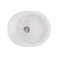 Кухонна мийка Qtap CS 6151 White (QT6151WHI650)