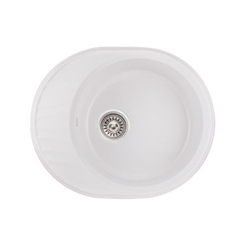 Кухонная мойка Qtap CS 6151 WHI (QT6151WHI650)