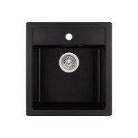 Кухонна мийка Qtap CS 5046 Black (QT5046BLA404)