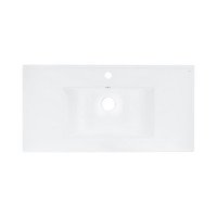 Раковина Qtap Albatross New 910x470x180 White без донного клапана QT0111750690W1 Раковина Qtap Albatross New 910x470x180 White без донного клапана QT0111750690W1